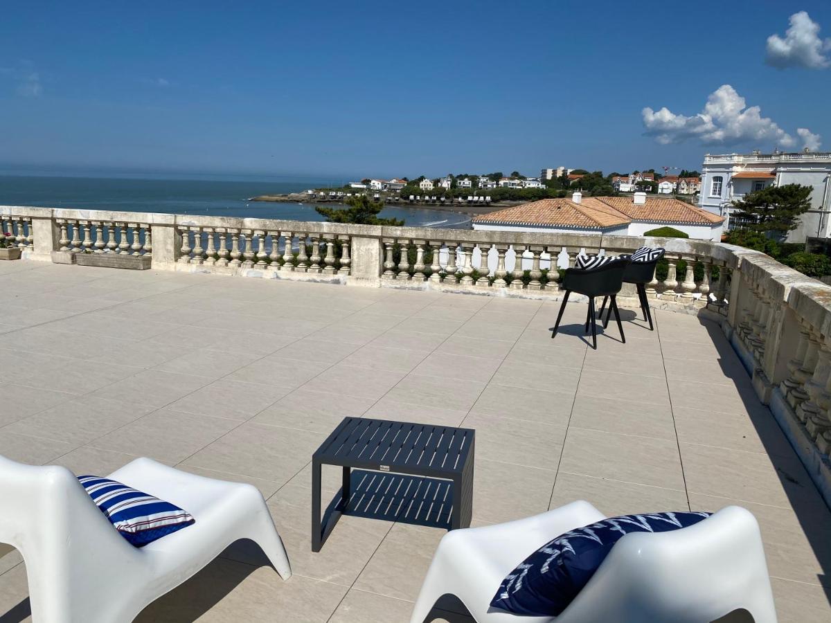 رويا Appartement Avec Vue Mer A Pontaillac المظهر الخارجي الصورة